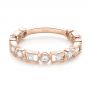 14k Rose Gold 14k Rose Gold Stackable Women's Wedding Band - Flat View -  103667 - Thumbnail