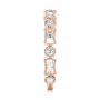 18k Rose Gold 18k Rose Gold Stackable Women's Wedding Band - Side View -  103667 - Thumbnail