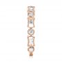 18k Rose Gold 18k Rose Gold Stackable Women's Wedding Band - Side View -  103667 - Thumbnail