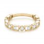 18k Yellow Gold 18k Yellow Gold Stackable Women's Wedding Band - Flat View -  103667 - Thumbnail