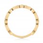 18k Yellow Gold 18k Yellow Gold Stackable Women's Wedding Band - Front View -  103667 - Thumbnail