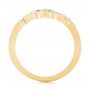 14k Yellow Gold 14k Yellow Gold Tension Set Diamond Women's Anniversary Band - Front View -  945 - Thumbnail