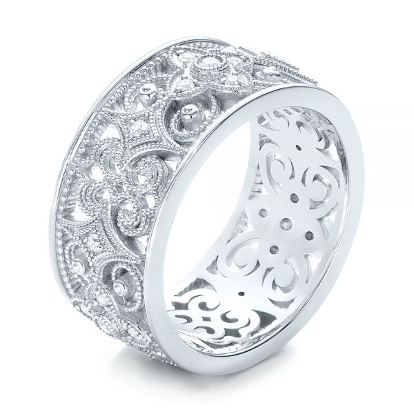 Vintage Diamond Stackable Eternity Band - reference design