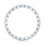 14k White Gold 14k White Gold Stackable Diamond Eternity Band - Front View -  101904 - Thumbnail