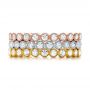  Platinum Platinum Stackable Diamond Eternity Band - Front View -  101904 - Thumbnail