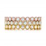 18k Yellow Gold 18k Yellow Gold Stackable Diamond Eternity Band - Front View -  101904 - Thumbnail