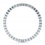  Platinum Platinum Women's Bezel Set Diamond Eternity Band - Front View -  100136 - Thumbnail