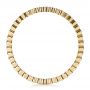 18k Yellow Gold 18k Yellow Gold Women's Bezel Set Diamond Eternity Band - Front View -  100136 - Thumbnail