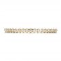 14k Yellow Gold 14k Yellow Gold Women's Bezel Set Diamond Eternity Band - Top View -  100136 - Thumbnail