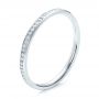  Platinum Platinum Women's Channel Set Diamond Eternity Band - Three-Quarter View -  100140 - Thumbnail