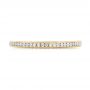 14k Yellow Gold 14k Yellow Gold Women's Channel Set Diamond Eternity Band - Top View -  100140 - Thumbnail