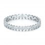  Platinum Platinum Women's Contemporary Diamond Eternity Band - Flat View -  100133 - Thumbnail