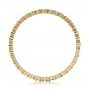 14k Yellow Gold 14k Yellow Gold Women's Contemporary Diamond Eternity Band - Front View -  100133 - Thumbnail