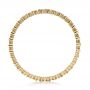 18k Yellow Gold 18k Yellow Gold Women's Contemporary Diamond Eternity Band - Front View -  100133 - Thumbnail