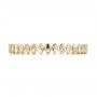 14k Yellow Gold 14k Yellow Gold Women's Contemporary Diamond Eternity Band - Top View -  100133 - Thumbnail