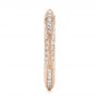 14k Rose Gold 14k Rose Gold Women's Diamond Anniversary Band - Side View -  988 - Thumbnail