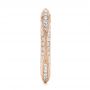 18k Rose Gold 18k Rose Gold Women's Diamond Anniversary Band - Side View -  988 - Thumbnail