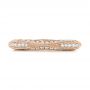 18k Rose Gold 18k Rose Gold Women's Diamond Anniversary Band - Top View -  988 - Thumbnail