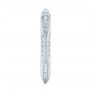 18k White Gold Women's Diamond Anniversary Band - Side View -  988 - Thumbnail