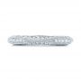 18k White Gold Women's Diamond Anniversary Band - Top View -  988 - Thumbnail