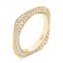 18k Yellow Gold 18k Yellow Gold Women's Diamond Anniversary Band - Three-Quarter View -  988 - Thumbnail