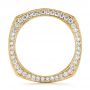 14k Yellow Gold 14k Yellow Gold Women's Diamond Anniversary Band - Front View -  988 - Thumbnail