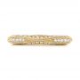 14k Yellow Gold 14k Yellow Gold Women's Diamond Anniversary Band - Top View -  988 - Thumbnail