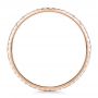18k Rose Gold 18k Rose Gold Women's Diamond Eternity Band - Front View -  100118 - Thumbnail