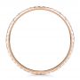 14k Rose Gold 14k Rose Gold Women's Diamond Eternity Band - Front View -  100118 - Thumbnail