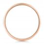 18k Rose Gold 18k Rose Gold Women's Diamond Eternity Band - Front View -  100132 - Thumbnail