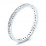  Platinum Platinum Women's Diamond Eternity Band - Three-Quarter View -  100132 - Thumbnail