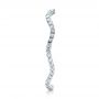 18k White Gold Women's Diamond Eternity Band - Side View -  100150 - Thumbnail