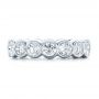  Platinum Women's Diamond Eternity Band - Top View -  101361 - Thumbnail