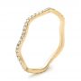 18k Yellow Gold 18k Yellow Gold Women's Diamond Eternity Band - Three-Quarter View -  100150 - Thumbnail