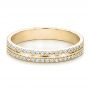 14k Yellow Gold 14k Yellow Gold Women's Diamond Eternity Band - Flat View -  100118 - Thumbnail