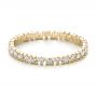 14k Yellow Gold 14k Yellow Gold Women's Diamond Eternity Band - Flat View -  100142 - Thumbnail