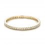 14k Yellow Gold 14k Yellow Gold Women's Diamond Eternity Band - Flat View -  100275 - Thumbnail