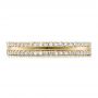 14k Yellow Gold 14k Yellow Gold Women's Diamond Eternity Band - Top View -  100118 - Thumbnail