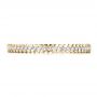 18k Yellow Gold 18k Yellow Gold Women's Diamond Eternity Band - Top View -  100131 - Thumbnail