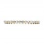 18k Yellow Gold 18k Yellow Gold Women's Diamond Tension Set Eternity Band - Top View -  100137 - Thumbnail