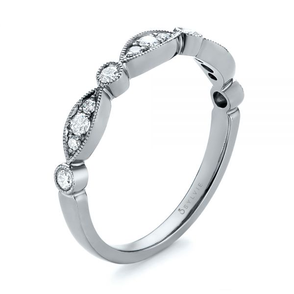 Women's Diamond Wedding Band - Image