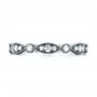  Platinum Platinum Women's Diamond Wedding Band - Top View -  103073 - Thumbnail