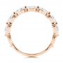 14k Rose Gold 14k Rose Gold Women's Diamond Wedding Band - Front View -  106316 - Thumbnail