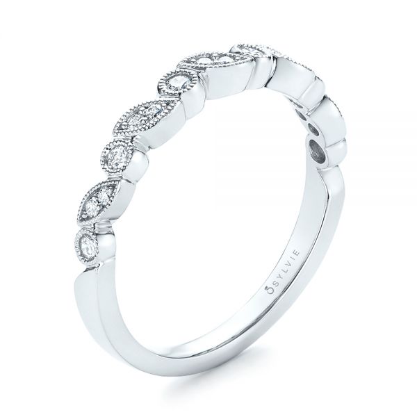 Women's Diamond Wedding Band - Image