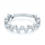  Platinum Platinum Women's Diamond Wedding Band - Flat View -  103666 - Thumbnail