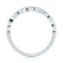 14k White Gold 14k White Gold Women's Diamond Wedding Band - Front View -  103074 - Thumbnail