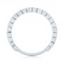  Platinum Platinum Women's Diamond Wedding Band - Front View -  103666 - Thumbnail