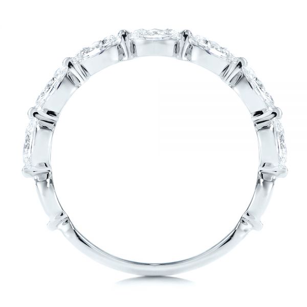  Platinum Platinum Women's Diamond Wedding Band - Front View -  106316