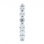 18k White Gold 18k White Gold Women's Diamond Wedding Band - Side View -  106314 - Thumbnail