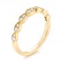 18k Yellow Gold 18k Yellow Gold Women's Diamond Wedding Band - Three-Quarter View -  103071 - Thumbnail